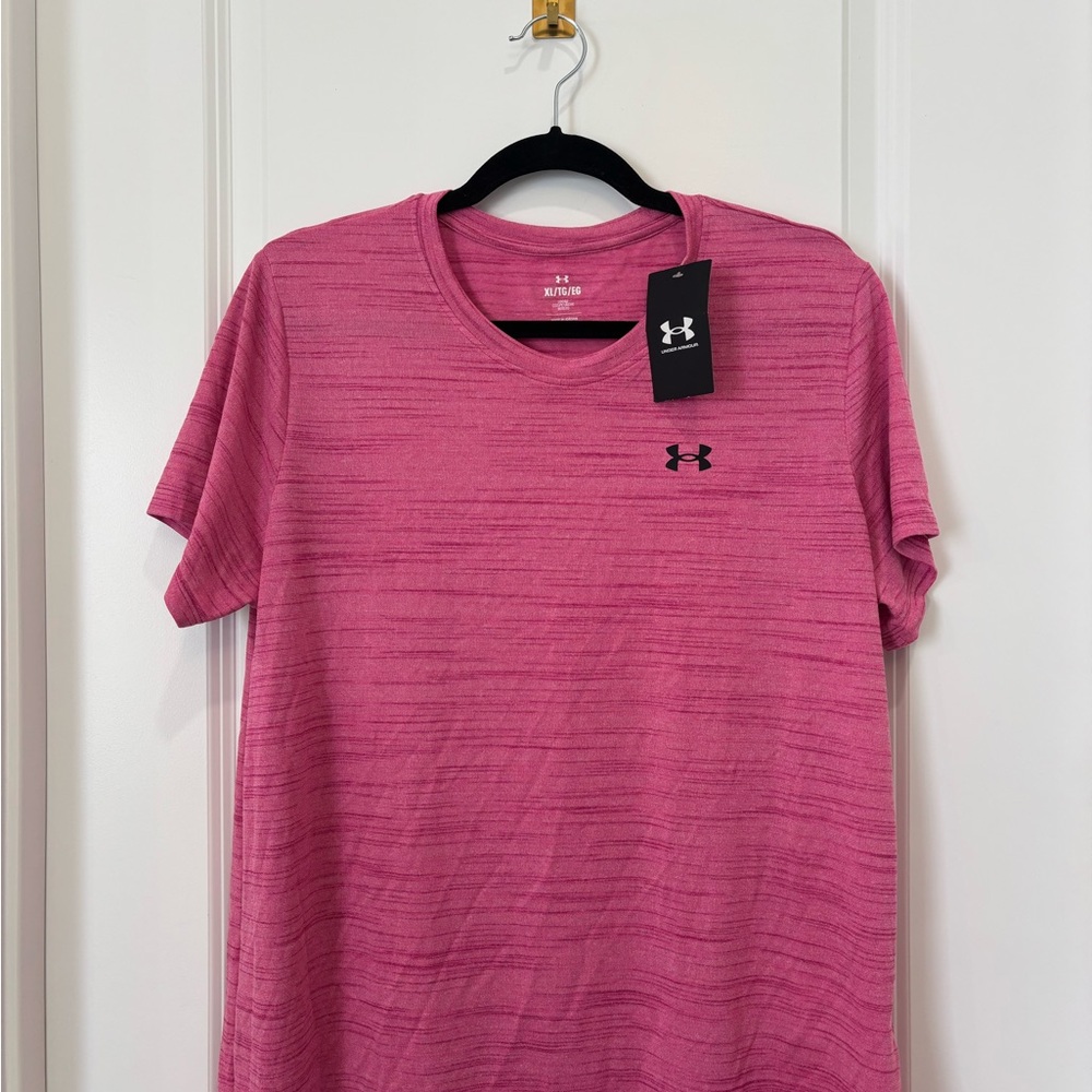 Under Armour Pink Short Sleeve Tee